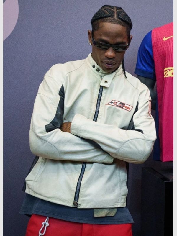 Outerwear Trends Barcelona VS Real Madrid Travis Scott Dainese Jacket