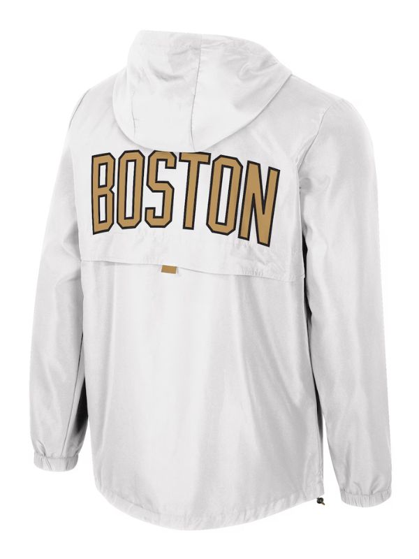 Outerwear Trends Boston Celtics Stadium Essentials White 2025/26 Jacket