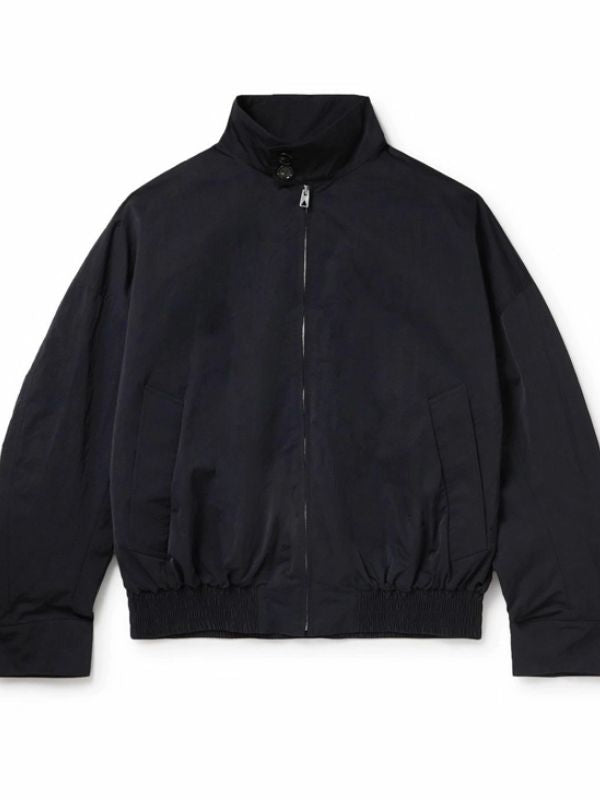 Outerwear Trends Bottega Veneta Shell Bomber Jacket Black