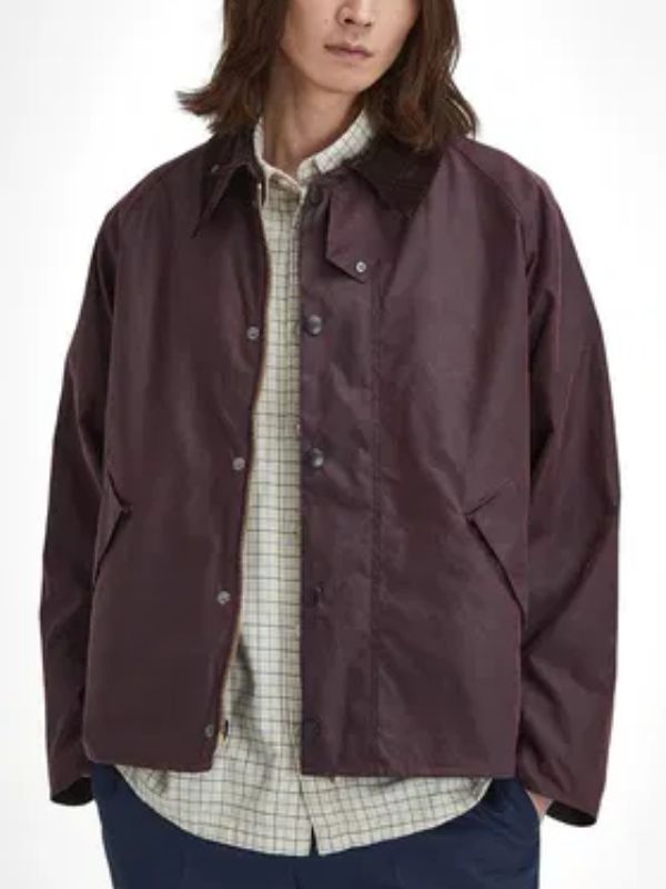 Outerwear Trends Brassic S07 Aaron Heffernan Burgundy Jacket