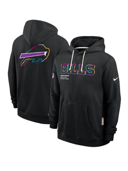 Outerwear Trends Buffalo Bills 2025 Crucial Catch Hoodie