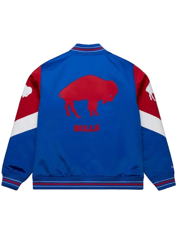 Outerwear Trends Buffalo Bills Royal Vintage Heavyweight Satin Jacket