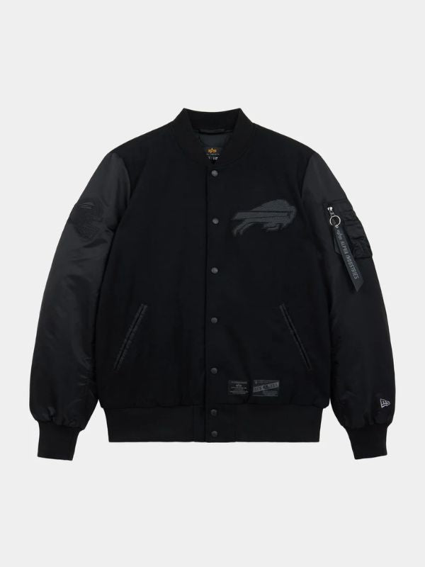 Outerwear Trends Buffalo Bills X Alpha X New Era MA- 1 Bomber Jacket