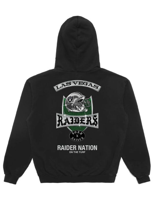 Outerwear Trends BXR + Raiders Field Hoodie