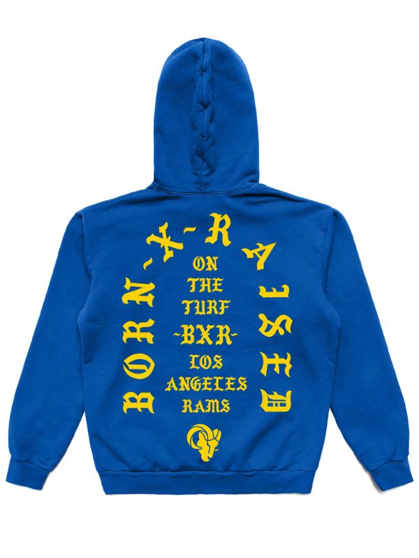 Outerwear Trends BXR + Rams Memorial Hoodie