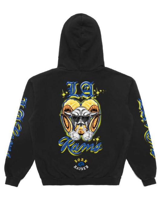 Outerwear Trends BXR + Rams Rampage Head To Head Hoodie