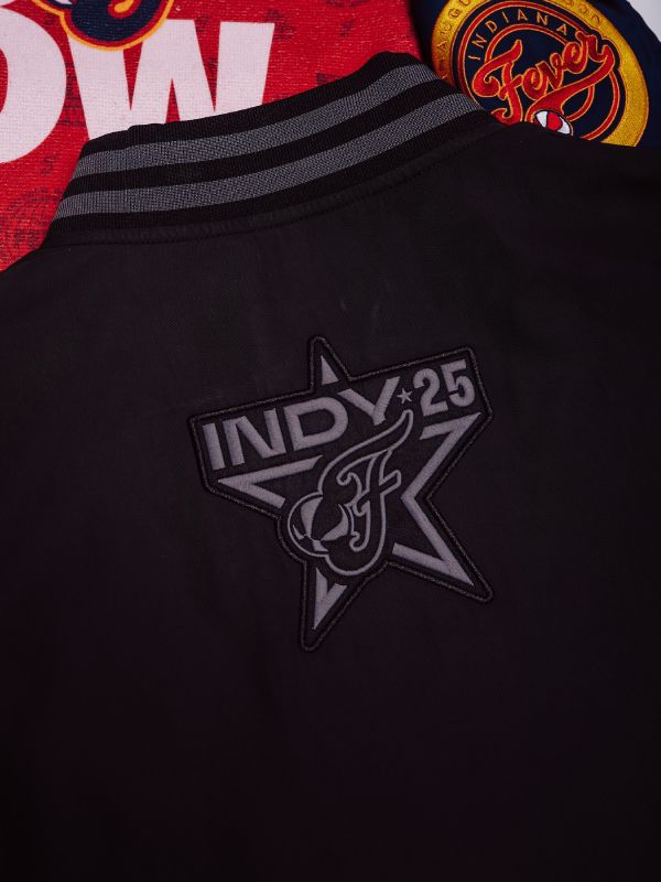Outerwear Trends Caitlin Clark 2025 Indiana Fever All-Stars Bomber Jacket