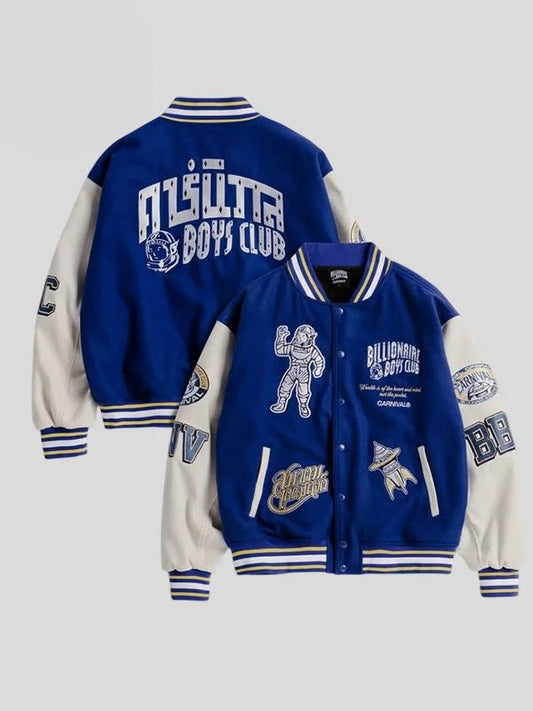 Outerwear Trends Carnival X Billionaire Boys Club Varsity Jacket