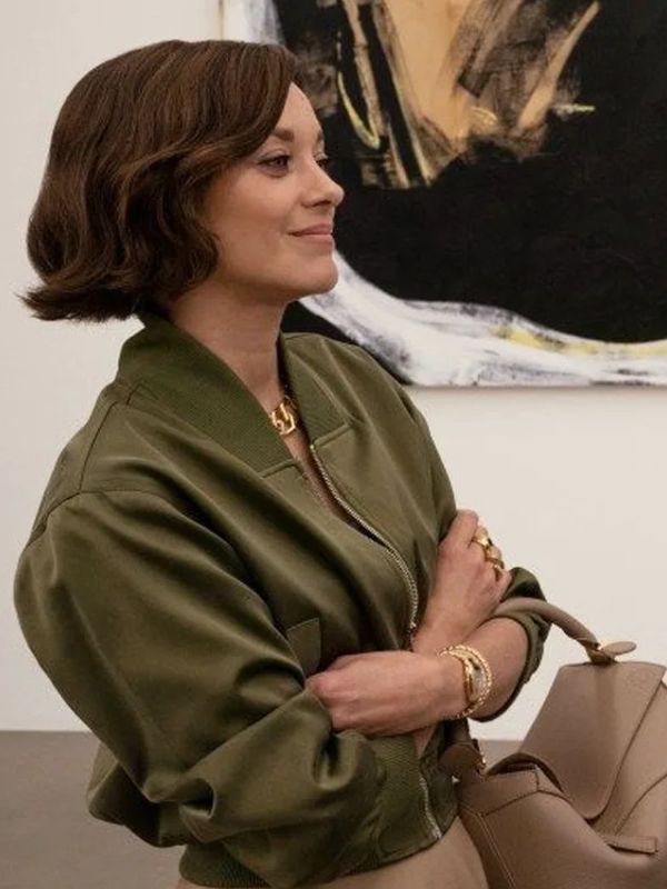 Outerwear Trends Celine Dumont The Morning Show S04 Bomber Jacket