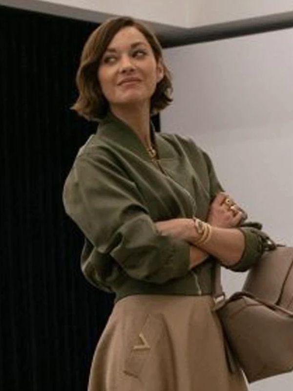 Outerwear Trends Celine Dumont The Morning Show S04 Bomber Jacket