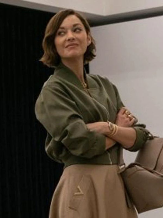 Outerwear Trends Celine Dumont The Morning Show S04 Bomber Jacket