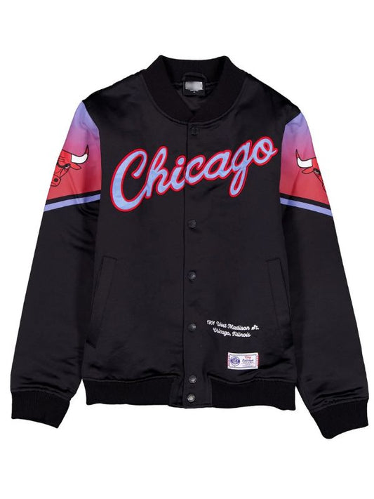 Outerwear Trends Chicago Bulls 2025 City Edition Black Jacket