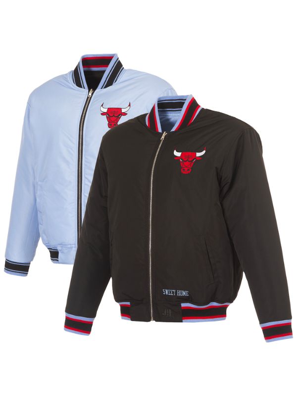 Outerwear Trends Chicago Bulls JH Design Reversible Jacket