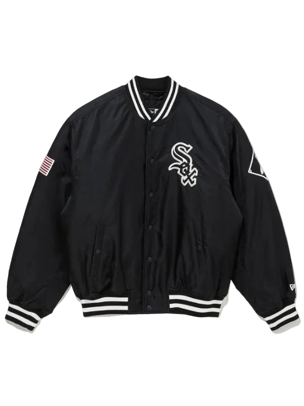 Outerwear Trends Chicago White Sox MLB Black Stadium Jacket