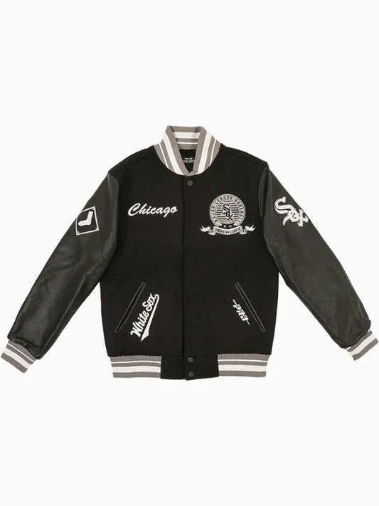 Outerwear Trends Chicago White Sox Wool Varsity Jacket