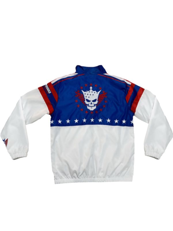 Outerwear Trends Cody Rhodes Stars And Stripes Windbreaker Jacket