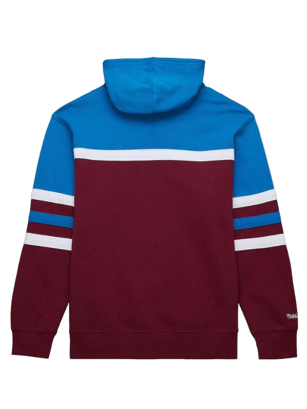 Outerwear Trends Colorado Avalanche Burgundy Head Coach Hoodie