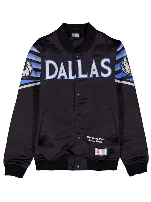 Outerwear Trends Dallas Mavericks 2025 City Edition Black Jacket