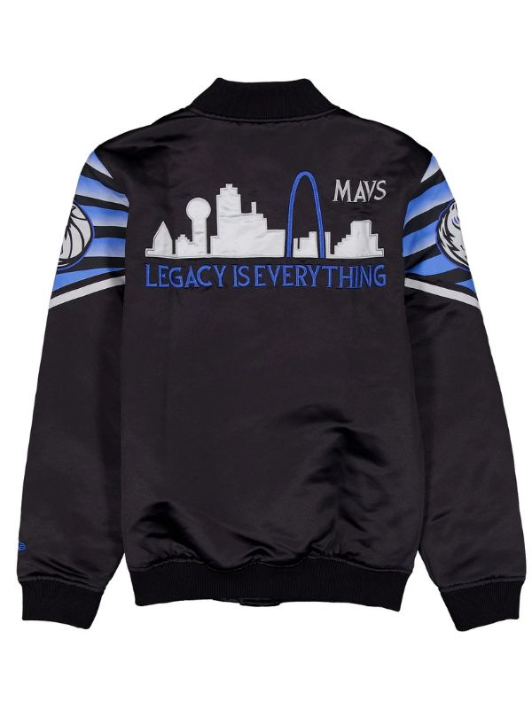 Outerwear Trends Dallas Mavericks 2025 City Edition Black Jacket