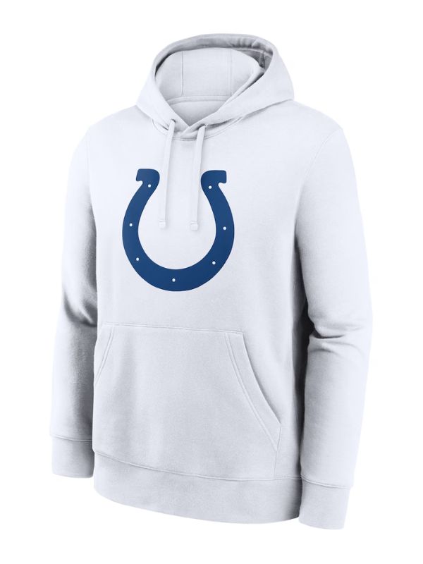 Outerwear Trends Daniel Jones Indianapolis Colts White Hoodie