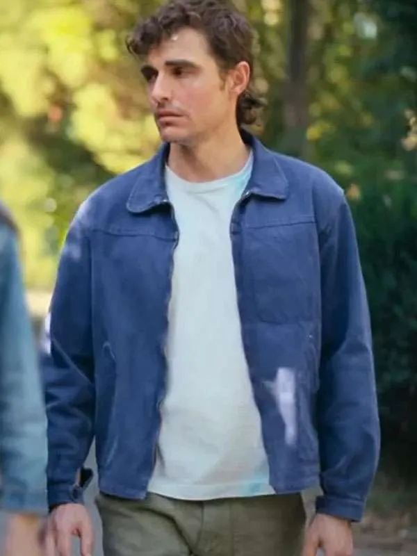 Outerwear Trends Dave Franco Together Blue Jacket