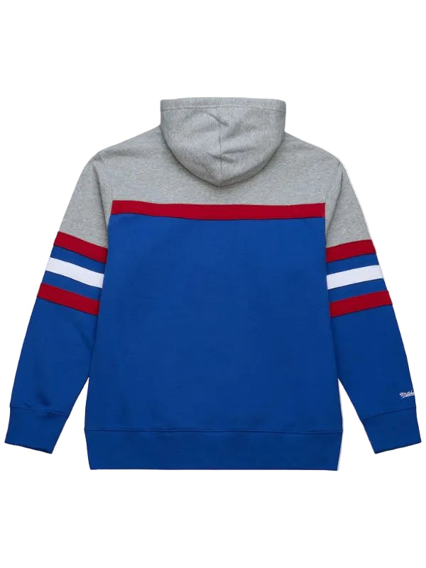 Outerwear Trends Detroit Pistons Blue Head Coach Hoodie