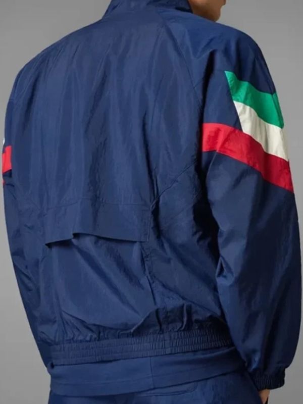 Outerwear Trends Euro 2024 Italy Retro Track Jacket