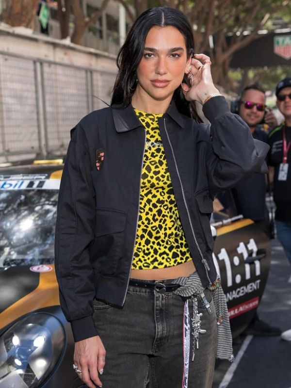 Outerwear Trends F1 Grand Prix Monaco Dua Lipa Porsche Jacket