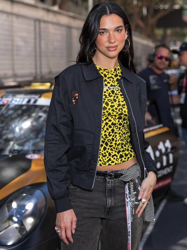 Outerwear Trends F1 Grand Prix Monaco Dua Lipa Porsche Jacket