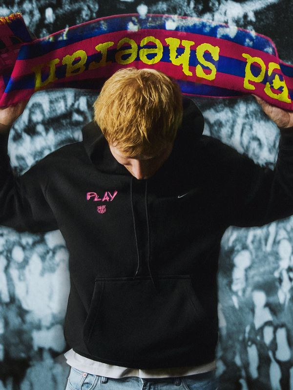 Outerwear Trends FC Barcelona Ed Sheeran Hoodie