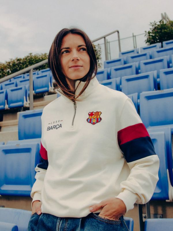 Outerwear Trends FC Barcelona Retro 1899 Sweatshirt