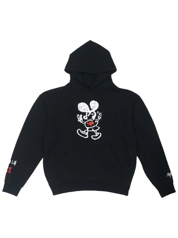 Outerwear Trends Hamilton Crew +44 Mouse Black Hoodie