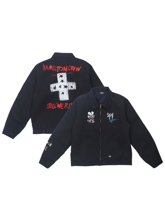 Outerwear Trends Hamilton Crew +44 Steadman Stars Black Jacket