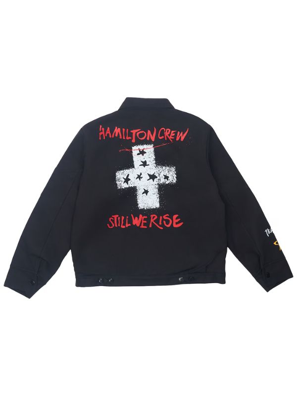 Outerwear Trends Hamilton Crew +44 Steadman Stars Black Jacket