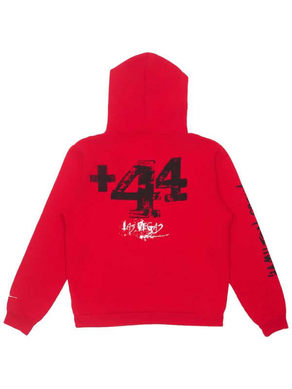 Outerwear Trends Hamilton Crew +44 Vegas Dayz Red Hoodie