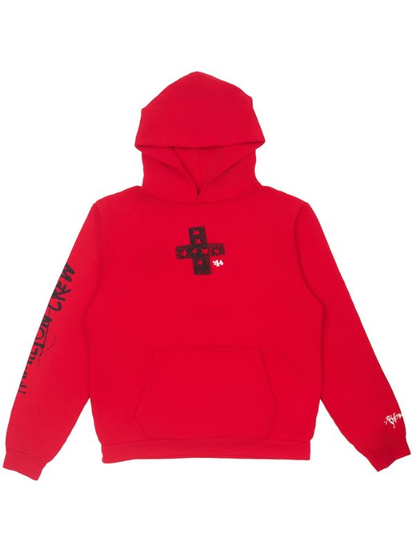 Outerwear Trends Hamilton Crew +44 Vegas Dayz Red Hoodie