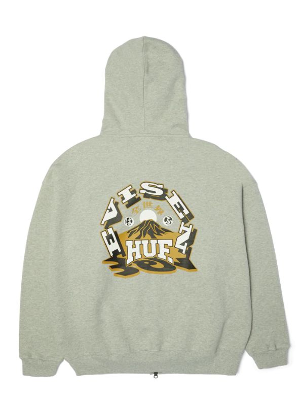 Outerwear Trends HUF x Evisen Hufuji Zip Hoodie