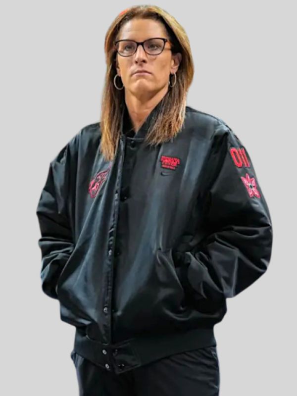 Outerwear Trends Indiana Fever Stranger Things Black Jacket