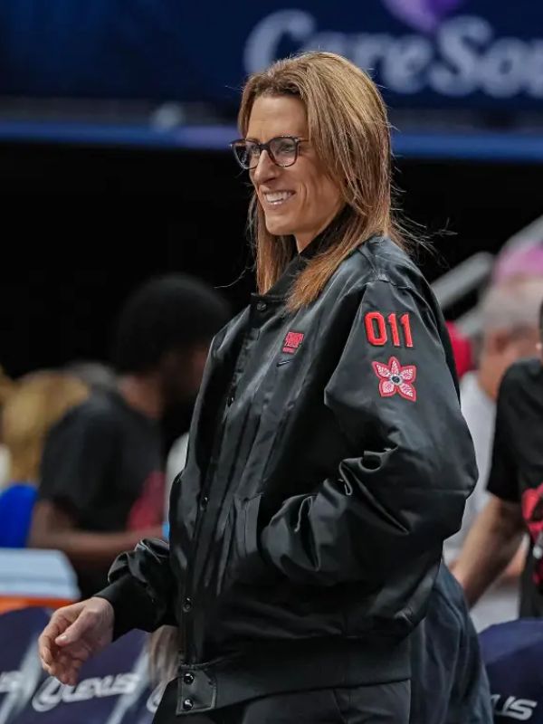 Outerwear Trends Indiana Fever Stranger Things Black Jacket