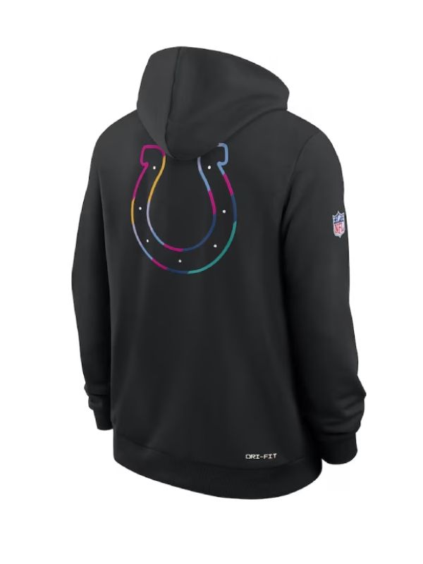 Outerwear Trends Indianapolis Colts 2025 Crucial Catch Hoodie