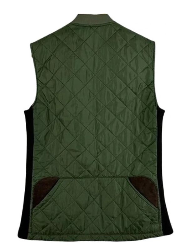 Outerwear Trends Industry S03 Marisa Abela Green Vest