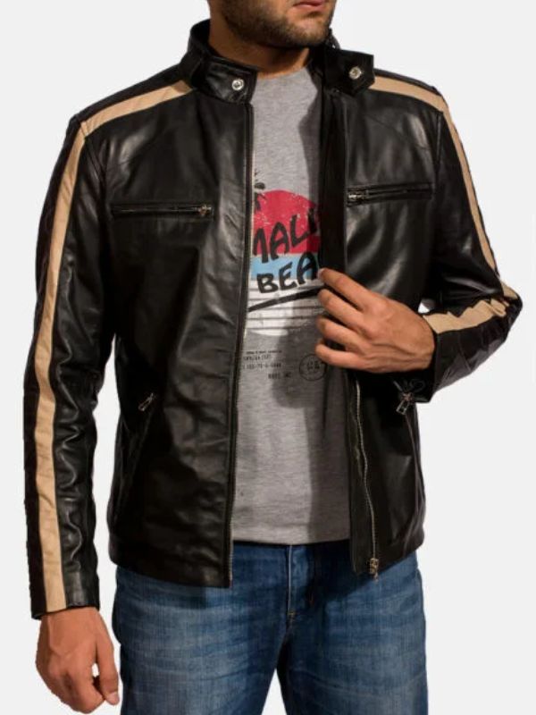 Outerwear Trends Jack Black Leather Biker Jacket