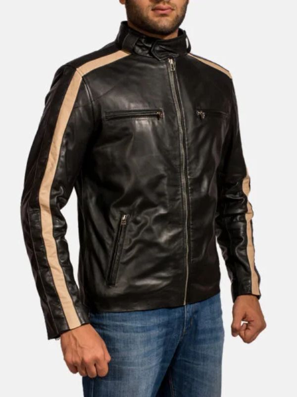 Outerwear Trends Jack Black Leather Biker Jacket