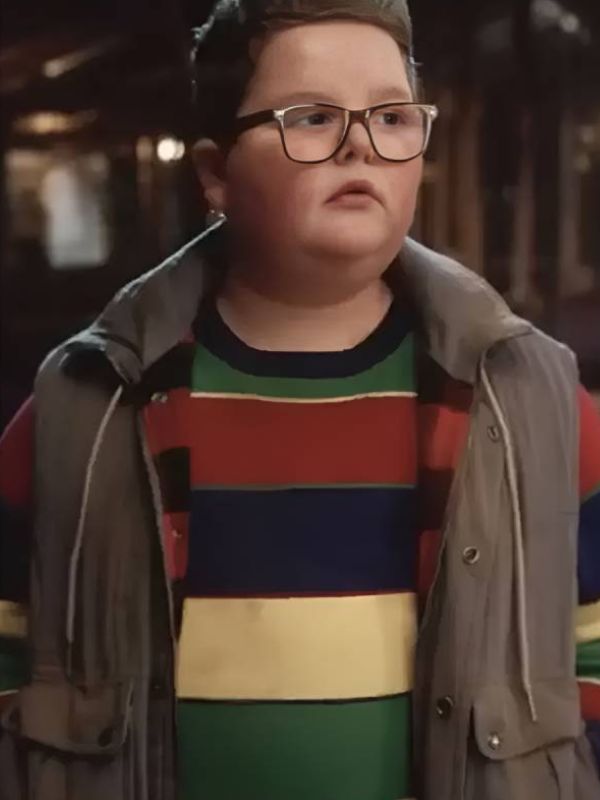 Outerwear Trends Jake Connelly Stranger Things S05 Grey Vest