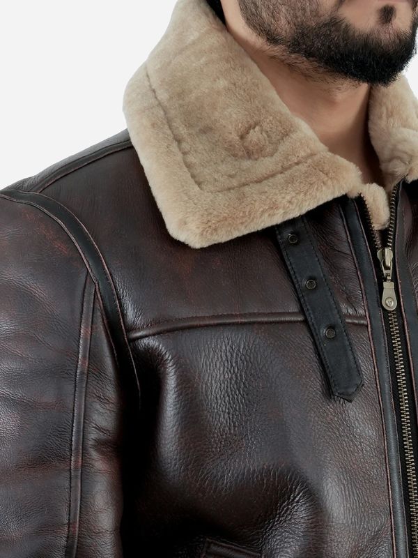 Outerwear Trends Jeffrey Brown B3 Leather Bomber Jacket