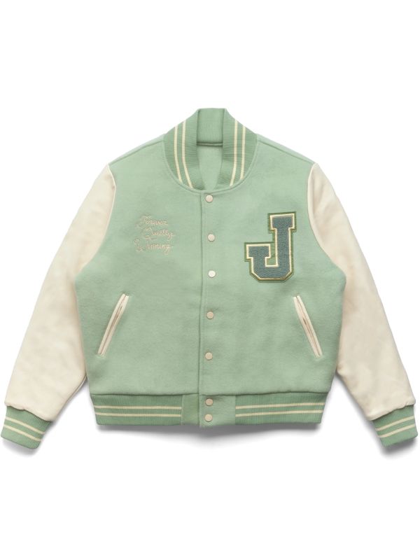 Outerwear Trends JFG Inside Voices Varsity Jacket