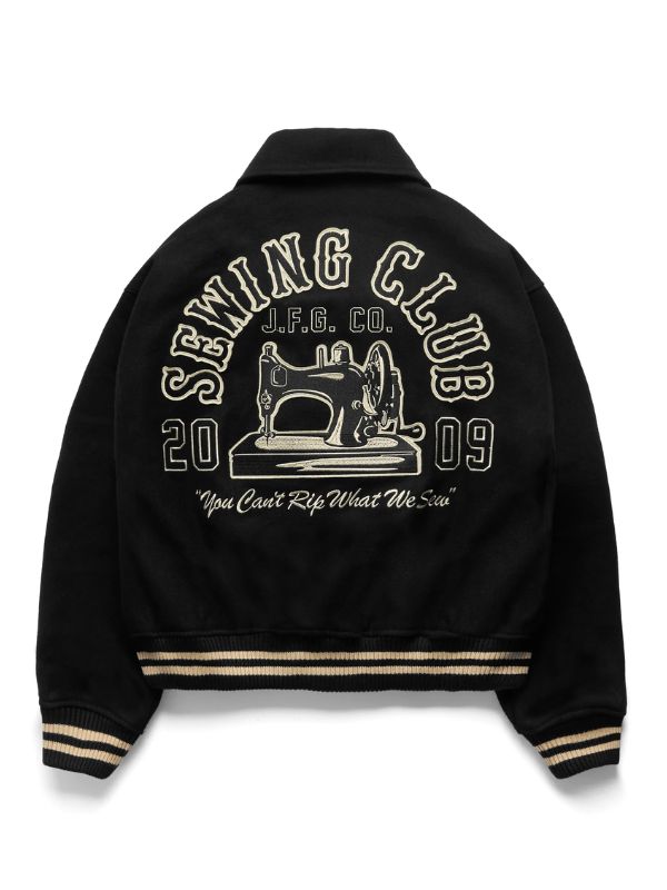 Outerwear Trends JFG Sewing Club Varsity Jacket