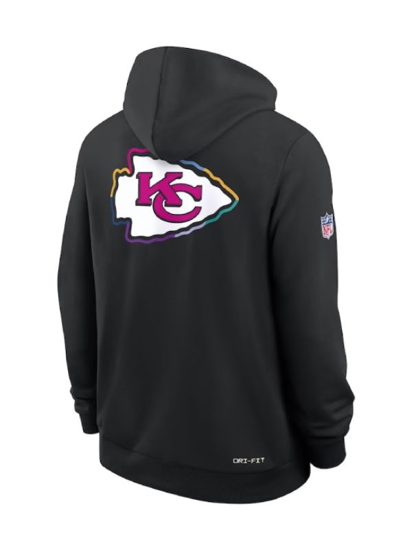 Outerwear Trends Kansas City Chiefs 2025 Crucial Catch Hoodie