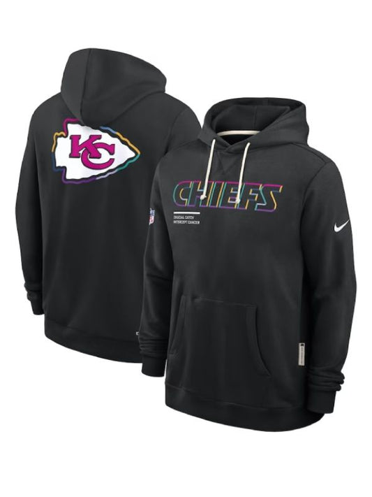 Outerwear Trends Kansas City Chiefs 2025 Crucial Catch Hoodie