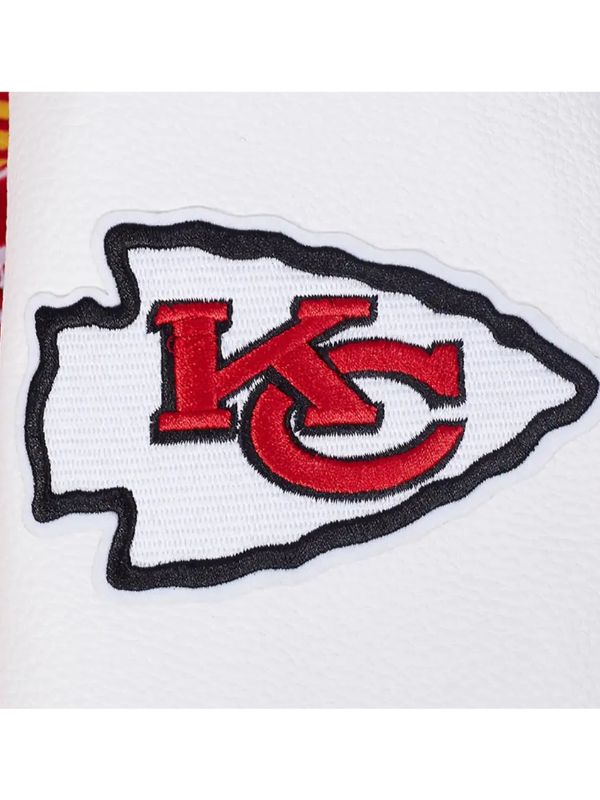 Outerwear Trends Kansas City Chiefs Team Badge Rib Wool Varsity Jacket